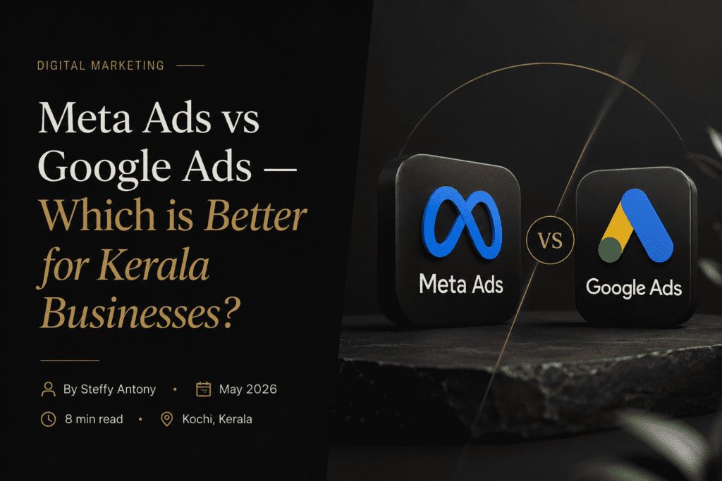 Meta Ads Kerala vs Google Ads comparison 2026