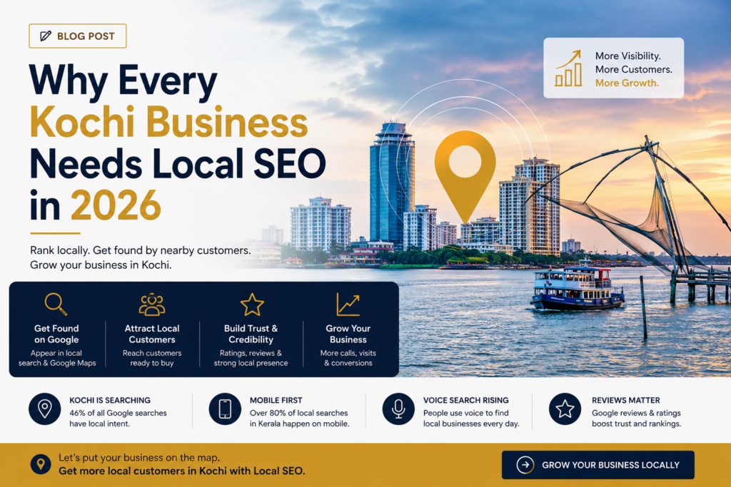 Why Every Kochi Business Needs Local SEO in Kochi 2026